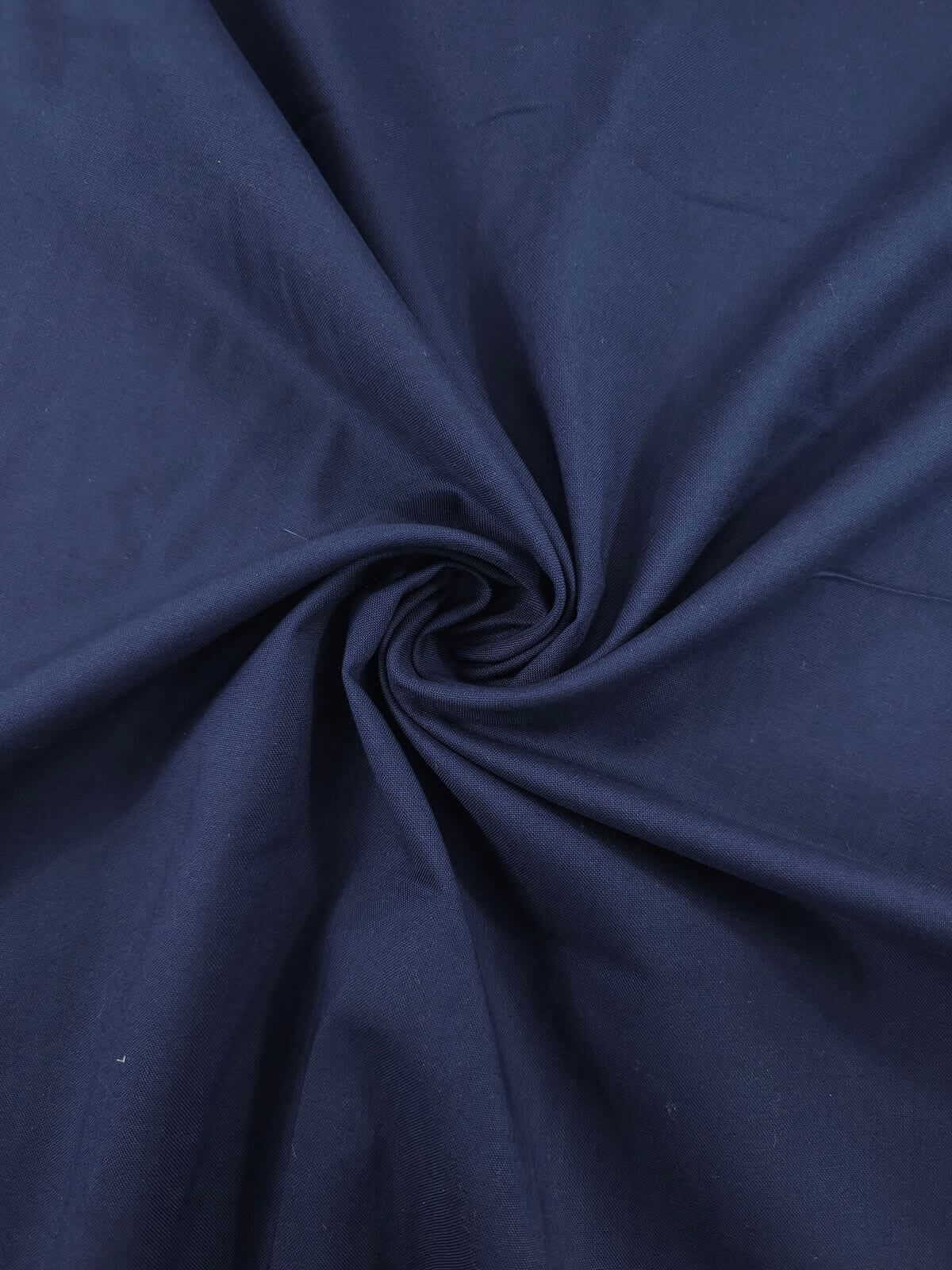 Royal navy-blue cotton